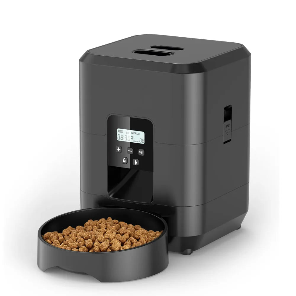 New 2L pet feeder, smart food dispenser for cats and dogs, regular and quantitative feeding of pets, scientific feeding supplies